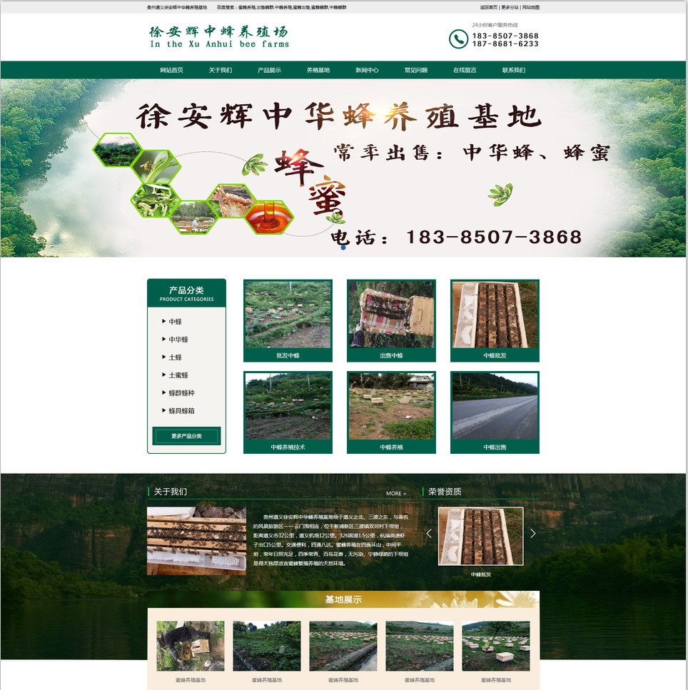 徐安辉中华蜂养殖基地